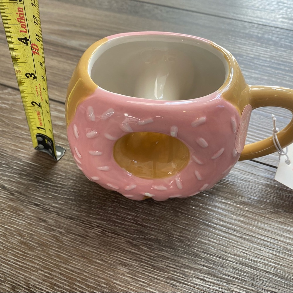 Ceramic Donut Mug - Delicious Glaze Doughnut Mug by Sheffield homes. - Picture 7 of 10